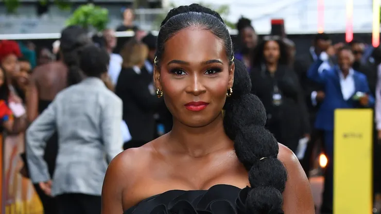 Nadine Mills attends the UK premiere of "Supacell" at Odeon Luxe West End on June 24, 2024 in London, England.