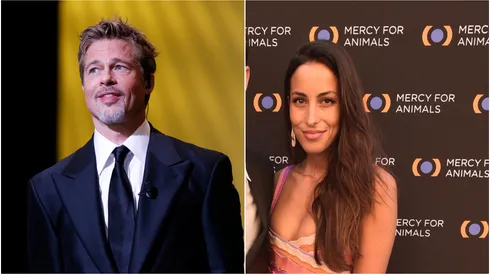 Brad Pitt and Ines de Ramon