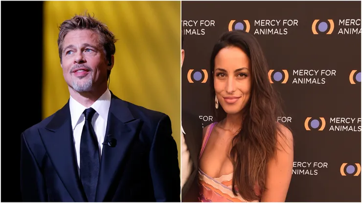 Brad Pitt and Ines de Ramon