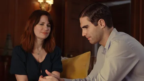 Nicolás Furtado and Nancy Dupláa in "Goyo".