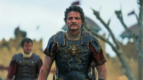 Pedro Pascal in Gladiator 2.