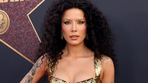 Halsey attends the World Premiere of A24's "MAXXXINE" at TCL Chinese Theatre on June 24, 2024.