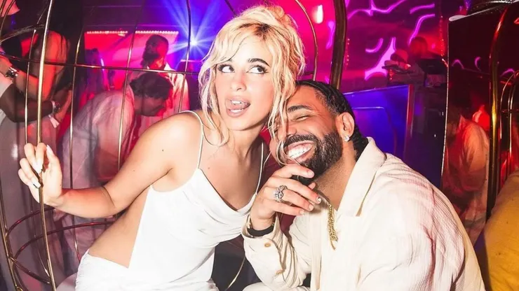 Camila Cabello and Drake at Michael Rubin’s annual All White party.