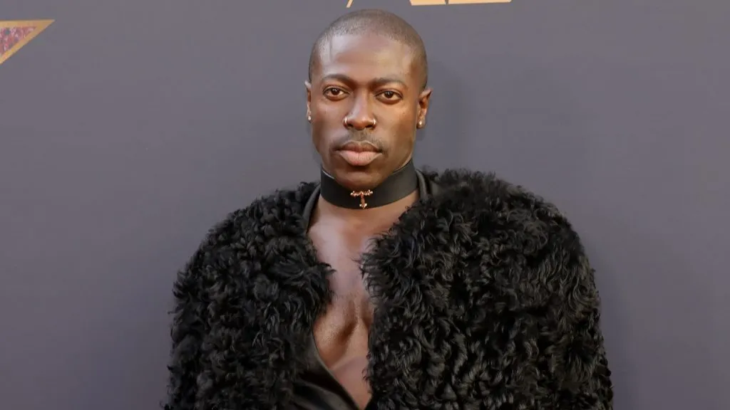 Moses Sumney attends the World Premiere of A24’s “MAXXXINE” at TCL Chinese Theatre on June 24, 2024. (Source: Kevin Winter/Getty Images)