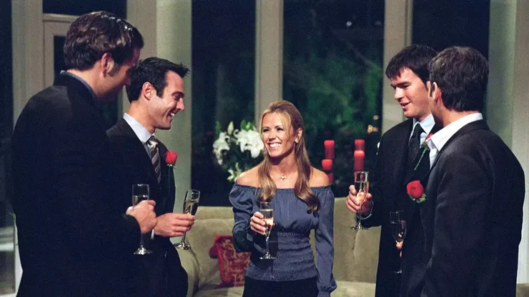 Trista Rehn in "The Bachelorette".