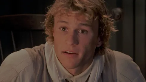 Heath Ledger in "The Patriot".