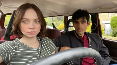 Emma Myers and Zain Iqbal.