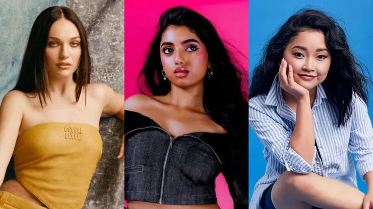 Maddie Ziegler, Avantika and Lana Condor.