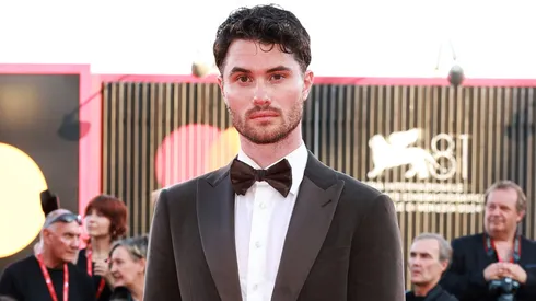 Chase Stokes attends a red carpet for "Babygirl" during the 81st Venice International Film Festival at on August 30, 2024.