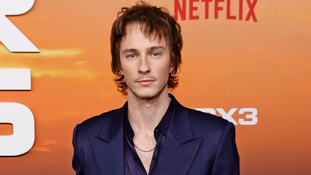 Drew Starkey attends the Premiere of Netflix’s “Outer Banks” Season 3 at Regency Village Theatre on February 16, 2023. (Source: Frazer Harrison/Getty Images)