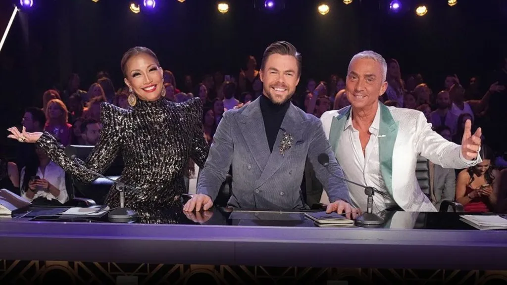 Carrie Ann Inaba, Derek Hough and Bruno Tonioli in Dancing with the Stars, Season 33. (Source: @dancingwiththestars)