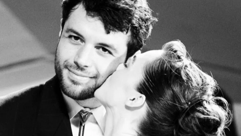 Ximena Lamadrid and Juan Pablo Garcia at the world premiere of Bardo. (Source: @ximenalamadrid)