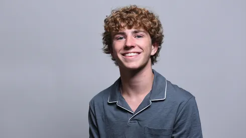 Walker Scobell poses in the IMDboat Exclusive Portrait Studio at San Diego Comic-Con 2024.