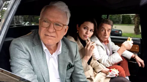 Steve Martin, Selena Gomez and Martin Short in Only Murders in the Building.