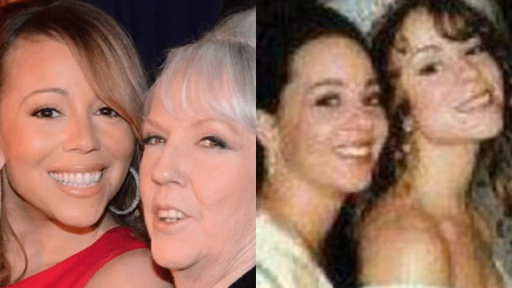 Mariah with her mother Patricia Carey and sister Alison. (Source: @itsKenBarbie)