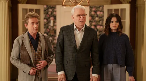 Steve Martin, Martin Short and Selena Gomez in "Only Murders in the Building".