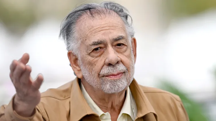 Francis Ford Coppola attends the "Megalopolis" Photocall at the 77th annual Cannes Film Festival at Palais des Festivals on May 17, 2024 in Cannes, France.
