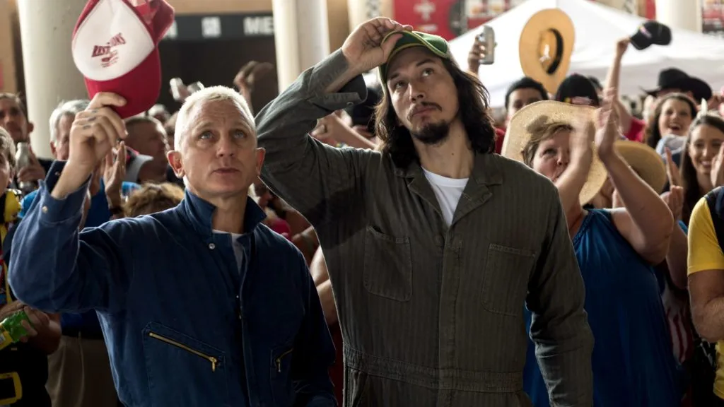 Daniel Craig and Adam Driver