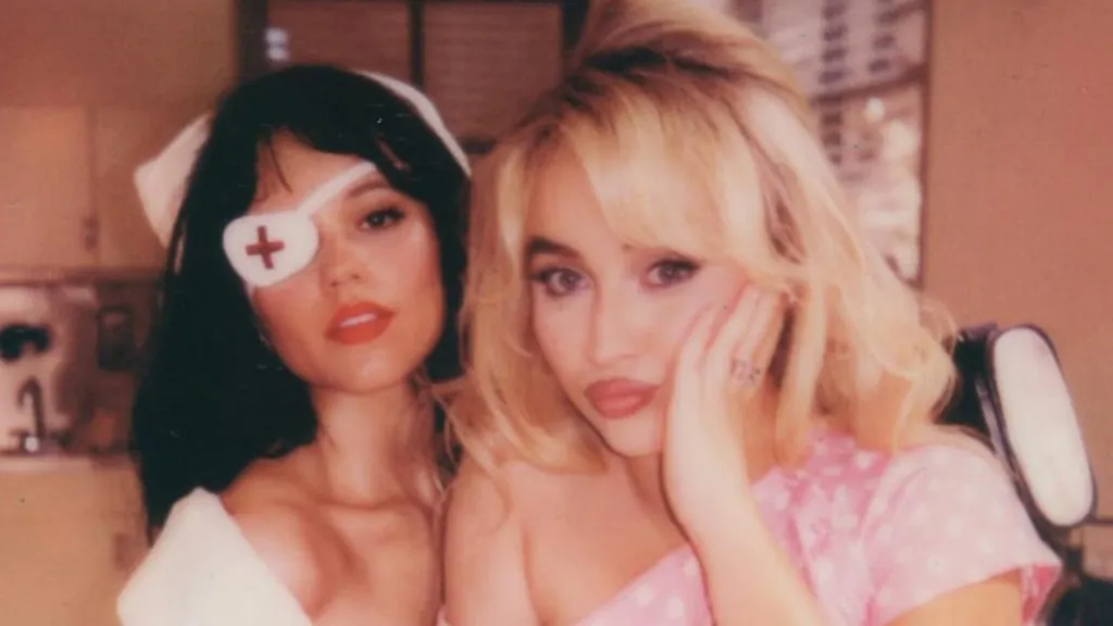 Jenna Ortega and Sabrina Carpenter