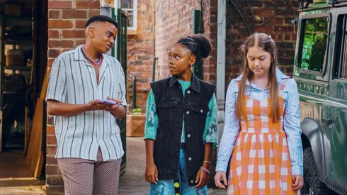 Imani Pullum, Paballo Koza and Nicola Nothnagel in "Classified".