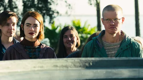Jesse Plemons and Emma Stone in Kinds of Kindness.