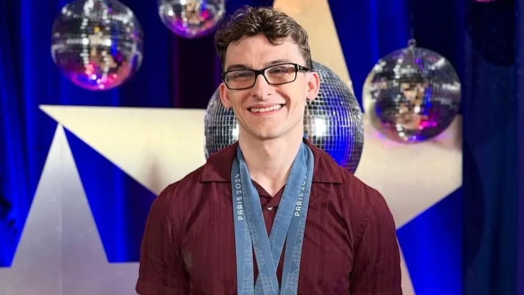Stephen Nedoroscik is the first celebrity confirmed for DTWS, Season 33. (Source: @dancingwiththestars)