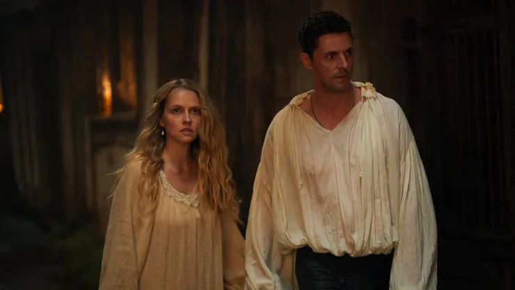 Teresa Palmer and Matthew Goode in 'A Discovery of Witches'