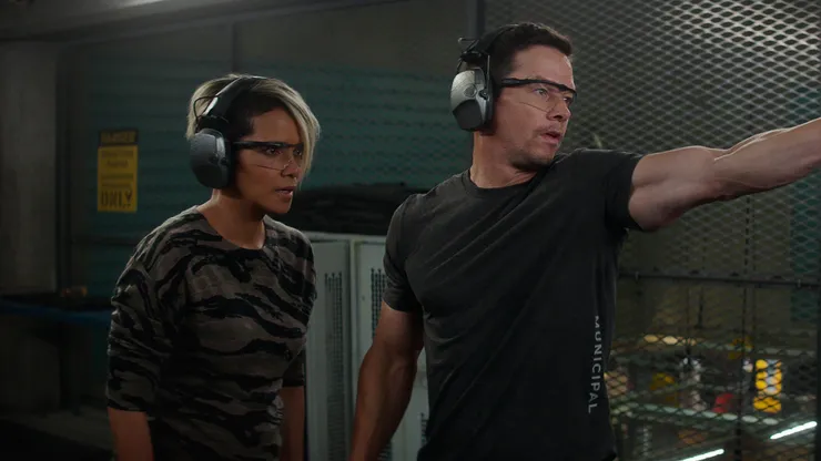 Halle Berry and Mark Wahlberg in The Union.