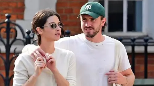 Paul Mescal and Gracie Abrams in London in 2024.