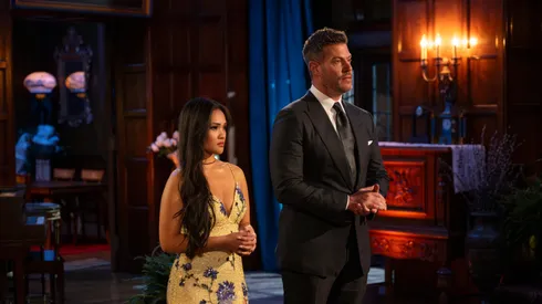 Jenn Tran and Jesse Palmer