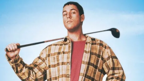 Adam Sandler in Happy Gilmore.