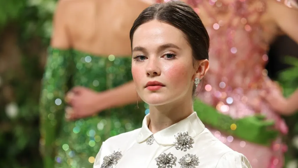 Cailee Spaeny attends The 2024 Met Gala Celebrating “Sleeping Beauties: Reawakening Fashion”. (Source: Marleen Moise/Getty Images)