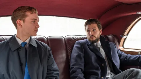 Harry Lawtey and Kit Harington in Industry, Season 3.