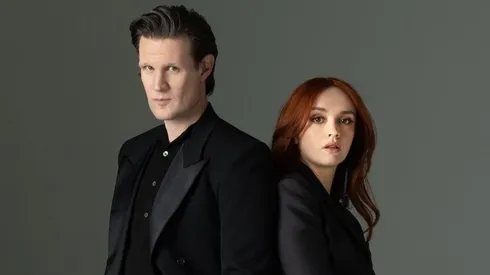 Matt Smith and Olivia Cooke for Deadline in 2024.