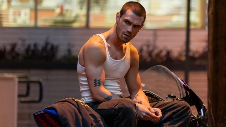 K.J. Apa as Wes Neal in One Fast Move.