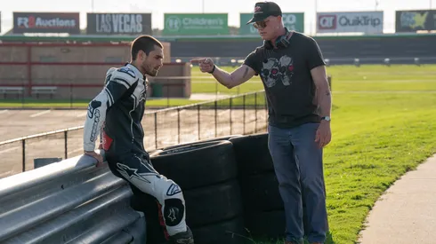 Eric Dane and K.J. Apa in One Fast Move.