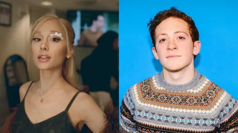 Ariana Grande and Ethan Slater.