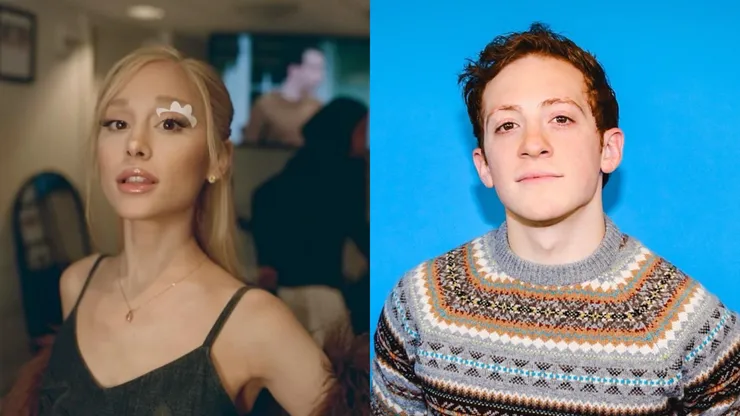 Ariana Grande and Ethan Slater.