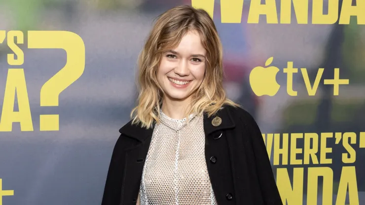 Lea Drinda attends the premiere of Apple's first German original series "Where's Wanda?" at Delphi Filmpalast on September 24, 2024 in Berlin, Germany. "Where's Wanda?" is available to stream globally on Apple TV+ on October 2, 2024.