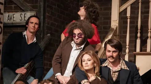 Dylan O'Brien and the cast of Saturday Night.