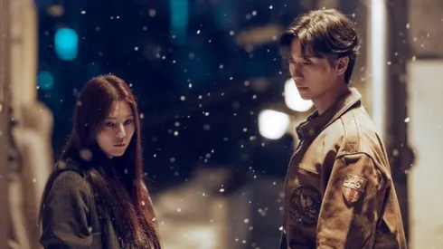 Han So Hee and Park Seo Joon in "Gyeongseong Creature",