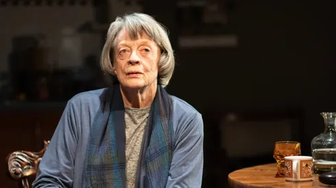 Dame Maggie Smith in "A German Life".