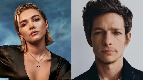 Florence Pugh and Mike Faist.