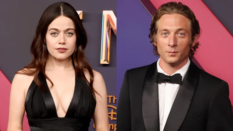 Molly Gordon and Jeremy Allen White at the 76th Primetime Emmy Awards in 2024.