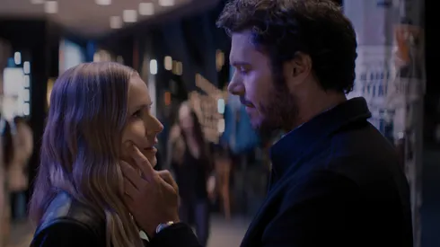 Kristen Bell and Adam Brody in "Nobody Wants This".