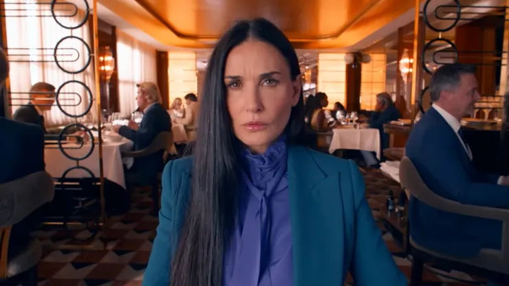 Demi Moore in "The Substance".