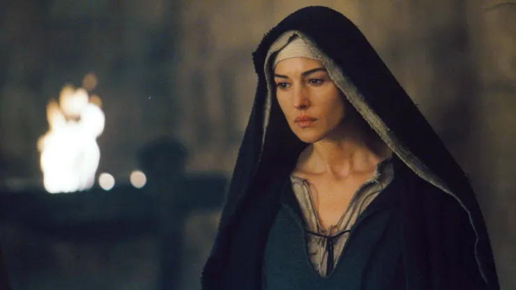 Monica Bellucci in The Passion of the Christ.