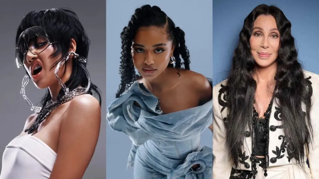 Lisa, Tyla and Cher (Source: @PopNotas)