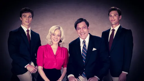 Javier Bardem, Chloë Sevigny, Cooper Koch and Nicholas Alexander Chavez in "Monsters".