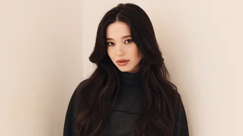 Mikey Madison of 'Anora' poses in the Getty Images Portrait Studio Presented by IMDb and IMDbPro.